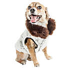 Alternate image 1 for Pet Life&reg; Luxe Purrlage Medium Dog Coat in Grey