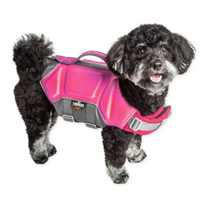 Pet Life&reg; Dog Helios&trade; Tidal Guard Small Dog Life Jacket in Pink