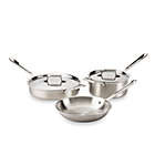 Alternate image 0 for All-Clad d5&reg; Brushed Stainless Steel 5-Piece Cookware Set