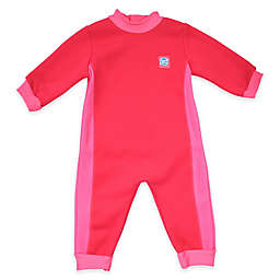 Splash About Warm-in-One Size 12-24M Long Sleeve Wetsuit in Pink