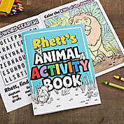 Amazing Animals Personalized Coloring Activity Book
