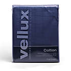 Alternate image 3 for Vellux Cotton Loom Woven Full/Queen Blanket in India Blue
