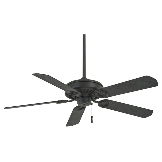 Minka Aire Sundowner 54 Inch Outdoor Ceiling Fan In Coal Bed