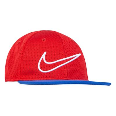 red nike snapback