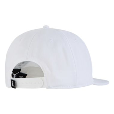 Nike&reg; Jordan&reg; Infant Air Jumpman Snapback Hat in White. View a larger version of this product image.