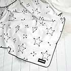 Alternate image 2 for Dono&Dono Jupiter Cotton Cuddle Blanket in Black/White
