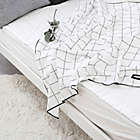 Alternate image 2 for Dono&Dono Mono Bean Cotton Cuddle Blanket in Black/White