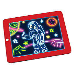 Magic Pad Light Up Drawing Pad in Red