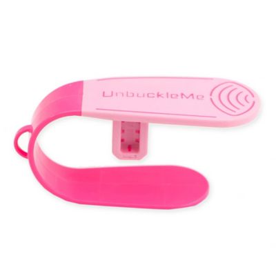 UnbuckleMe Car Seat Buckle Release Tool in Pink