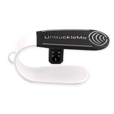 UnbuckleMe Car Seat Buckle Release Tool in Black/White. View a larger version of this product image.