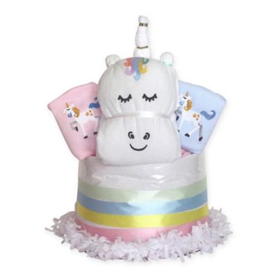 unicorn diaper cake