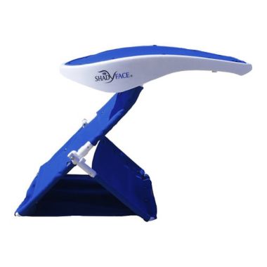 ShadyFace Portable Sunshade and Tablet Holder in Navy. View a larger version of this product image.