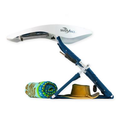 ShadyFace Portable Sunshade in Navy. View a larger version of this product image.