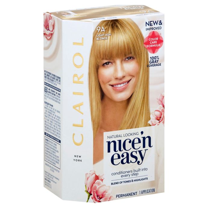 Clairol Nice N Easy Permanent Hair Color In 9a Light Ash Blonde