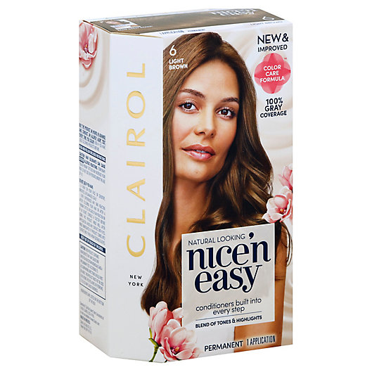 Alternate image 1 for Clairol® Nice'n Easy Permanent Hair Color in 6 Light Brown