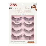 KISS&reg; 4-Count Blowout Lash Multipack in Pompadour