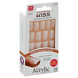 KISS® Medium Length Salon Acrylic™ French Design Nails in Euphoria