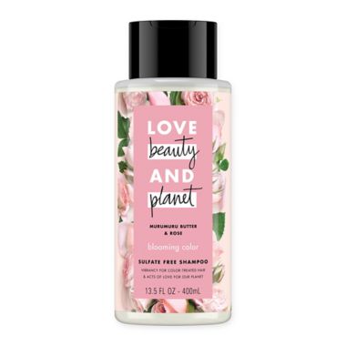 Love Beauty And Planet 13.5 fl. oz. Muru Muru Butter & Rose Shampoo | Bath & Beyond