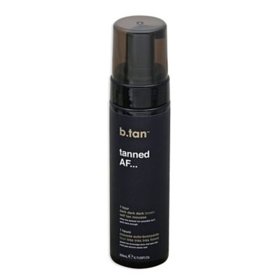 b.tan&trade; 6.7 fl. oz. i want the darkest tan possible self tan mousse in darkest brown