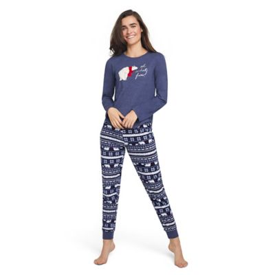 womens santa pajamas