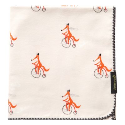 Little Fennec Flannel Cuddle Blanket in Riding