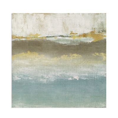 Soft Solace Detail II by Tava Studios 24&quot; Inch Square Wrapped Canvas Art Painting Print