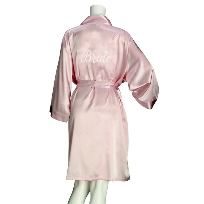 silk rose robe