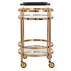 Alternate image 3 for Safavieh Sienna 2-Tier Round Bar Cart in Gold