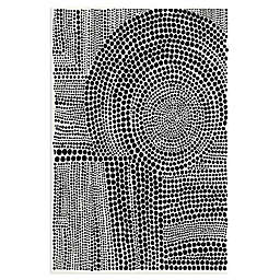 Masterpiece Art Gallery Clustered Dots B 36-Inch x 22-Inch Canvas Wall Art