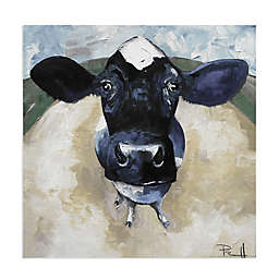 Masterpiece Art Gallery Cow Tale Light Canvas Wall Art