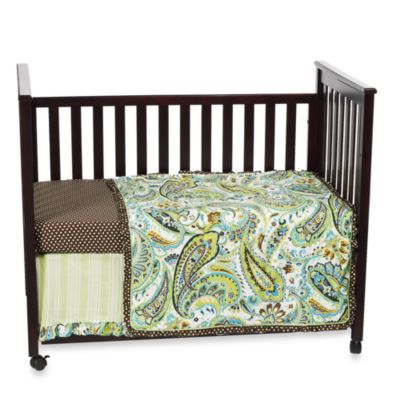 paisley crib bedding