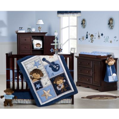 monkey crib set