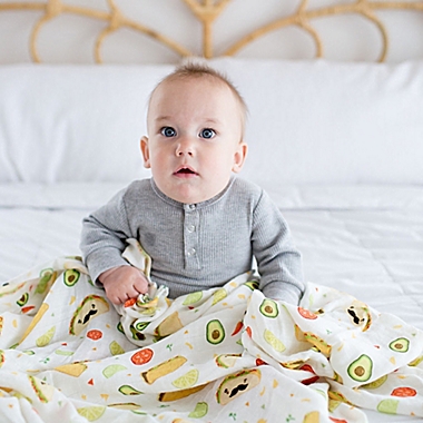 Best Baby Receiving Blanket Taco Loulou LOLLIPOP Soft Muslin Swaddle Blanket 47 x 47 Baby Swaddle Wrap Blanket for Girls and Boys