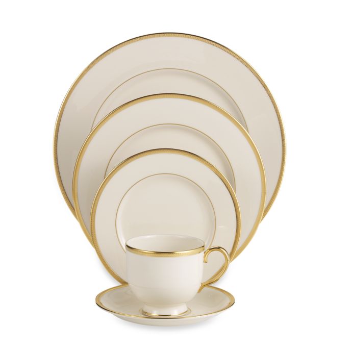 Lenox® Tuxedo™ Gold Dinnerware Collection Bed Bath and Beyond Canada