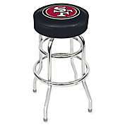 NFL San Francisco 49ers Chrome Swivel Bar Stool