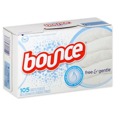 Bounce&reg; 105-Count Fabric Softener Sheets Free and Gentle