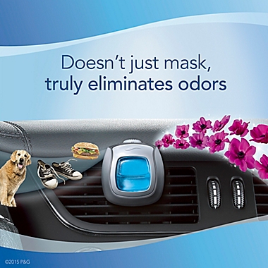 Febreze&reg; Car Vent Clip in Linen and Sky. View a larger version of this product image.