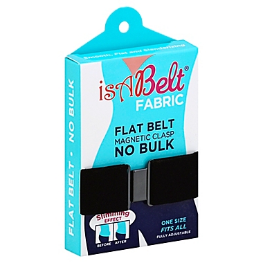 isABelt&reg; Fabric 1&quot; Belt with Magnetic Clasp in Black. View a larger version of this product image.