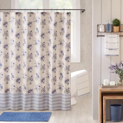 bee shower curtain