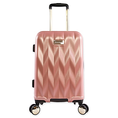 Juicy Couture&reg; Grace 21-Inch Spinner Carry-On in Rose Gold. View a larger version of this product image.