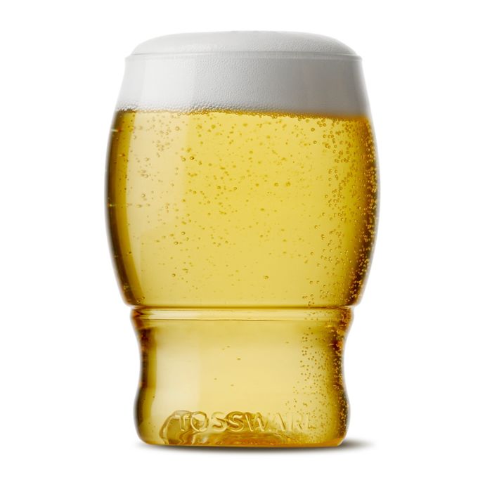 TOSSWARE™ Unbreakable 4 oz. Plastic Beer Tasting Glasses