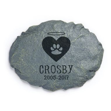 Personalized Cat Memorial Garden Stone. View a larger version of this product image.