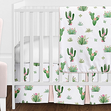 Sweet Jojo Designs Cactus Floral Bedding Collection. View a larger version of this product image.