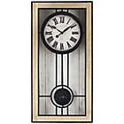 Alternate image 0 for Sterling & Noble&trade; 24-Inch Farmhouse Collection Rustic Regulator Wall Clock in White