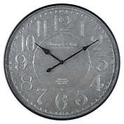 Sterling &amp; Noble&trade; Farmhouse Collection Blacksmith Galvanized 32-Inch Wall Clock