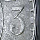 Alternate image 2 for Sterling &amp; Noble&trade; Farmhouse Collection Blacksmith Galvanized 32-Inch Wall Clock