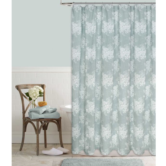 Cabbage Rose Shower Curtain Collection Bed Bath Beyond