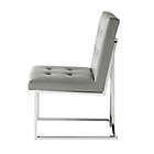 Alternate image 5 for Inspired Home Shiloah Dining Chairs in Light Grey (Set of 2)