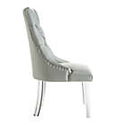 Alternate image 5 for Inspired Home Steve Armless Dining Chairs in Grey (Set of 2)