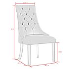 Alternate image 8 for Inspired Home Steve Armless Dining Chairs in Grey (Set of 2)